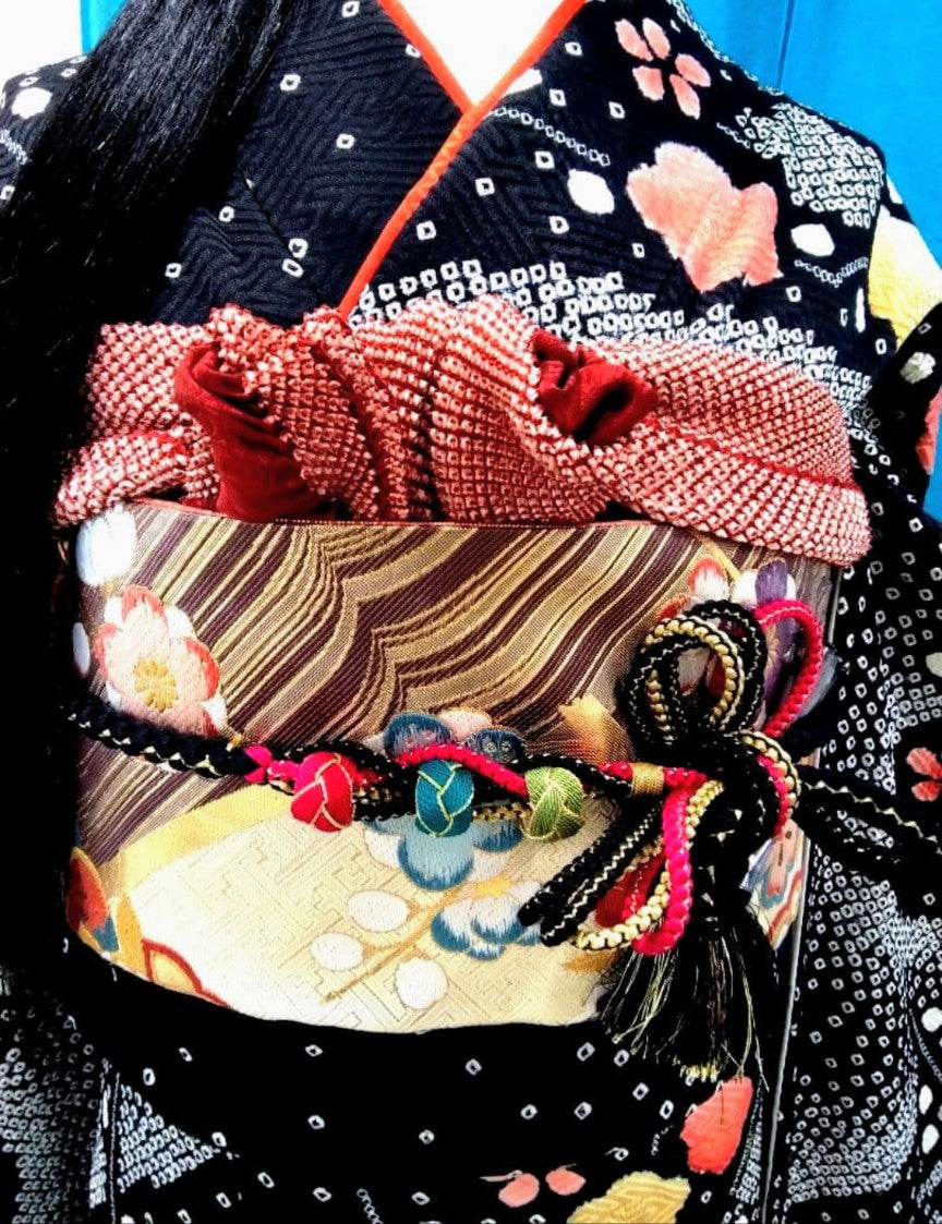 طقم فوريسود كامل - شياموتو مصنوع حسب الطلب - مقاس طويل جدًا - أوبي نيشيجين - معالج للحماية - عرض الكم 71 سم