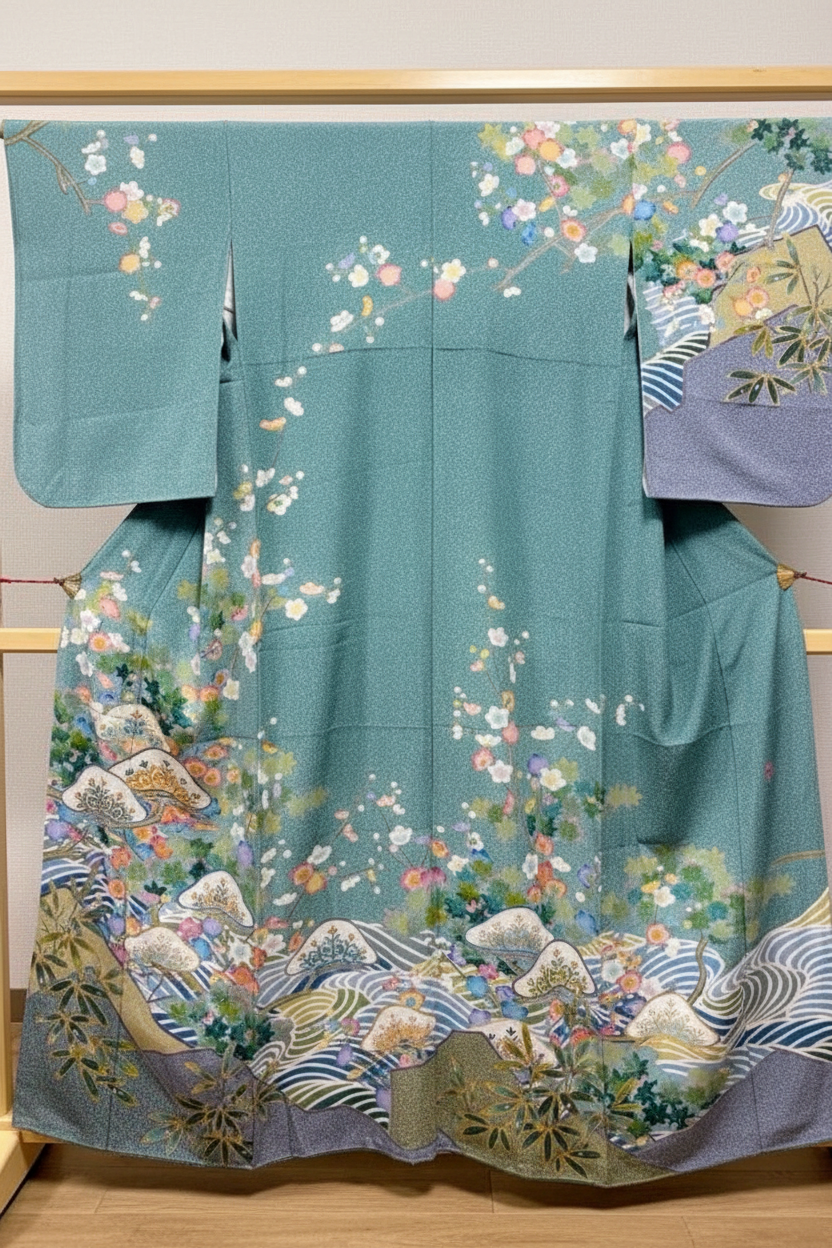 Kyo-Yuzen Kimono Pinterest