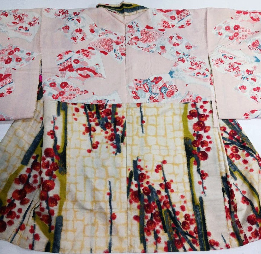 Antique Meisen Haori Jacket - Sturdy & Versatile - Pre-Owned