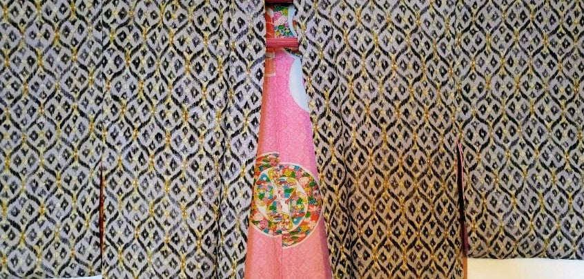 Antique Japanese Haori Jacket - Long Style - Pre-Owned