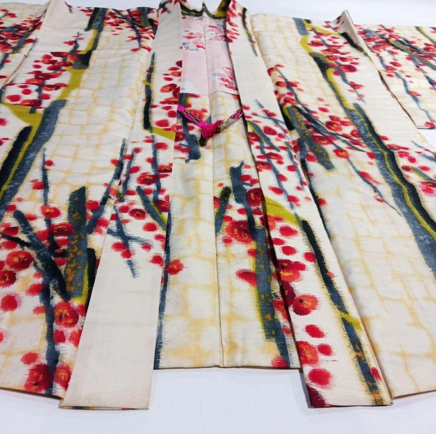 Antique Meisen Haori Jacket - Sturdy & Versatile - Pre-Owned