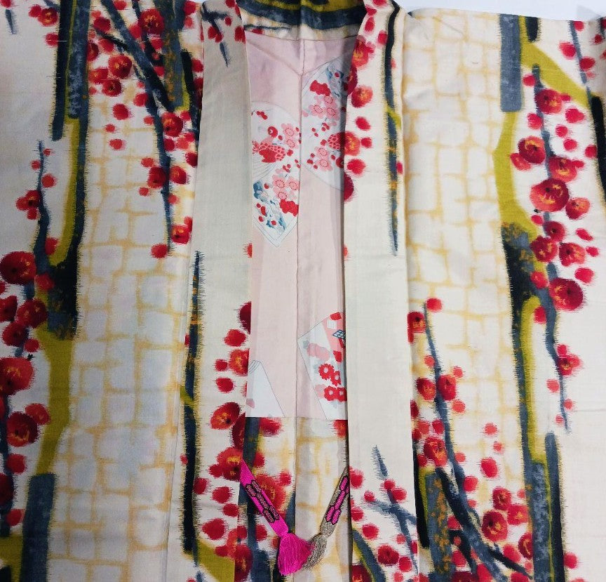 Antique Meisen Haori Jacket - Sturdy & Versatile - Pre-Owned