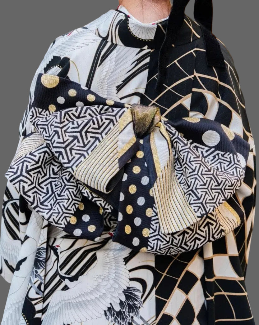 Pure Silk Furisode 7-Piece Full Set [For Heights 155cm-165cm]