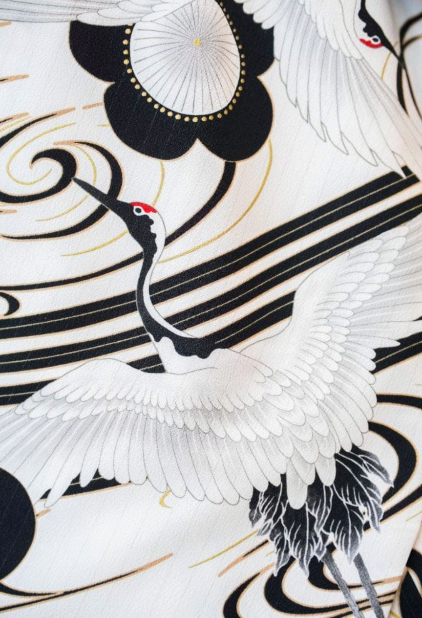 Pure Silk Furisode 7-Piece Full Set [For Heights 155cm-165cm]